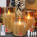 Two Months Rechargeable Motion Sensor Flameless Candle, Auto Switch On/Off