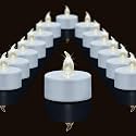 Flameless LED Tea Lights Candles 150 Pack Battery Operated Warm White