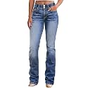 Flamingals High Waist Boot Cut Jeans for
