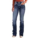 Flamingals High Waist Boot Cut Jeans for