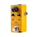 FLAMMA FC07 Overdrive Pedal - Vintage Overdrive Effect, Warm/Hot Modes, Mini Analog Guitar Pedal, True Bypass