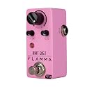 FLAMMA FC20 Distortion Pedal Electric Guitar Pedal High Gain Distortion Effect with Adjustable Mid Frequency Control True Bypass