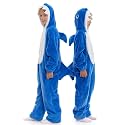 Flannel Fleece Child Onesies – Fuzzy Onepiece Hood Costume - Blanket Sleep