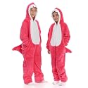 Flannel Fleece Child Onesies – Fuzzy Onepiece Hood Costume - Blanket Sleep