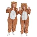 Flannel Fleece Child Onesies – Fuzzy Onepiece Hood Costume - Blanket Sleep