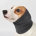 No Flap Ear Wrap for Dogs, Calming Dog Ear Cover & Noise Protection Hoodie