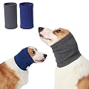 No Flap Ear Wrap for Dogs, Calming Dog Ear Cover &amp; Noise Protection Hoodie