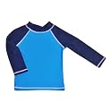Flap Happy Baby Baby Girls Colorblock Rash Guard