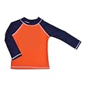Flap Happy Baby Baby Girls Colorblock Rash Guard