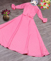 Knock Knock Studio Flared/A-line Gown (Pink)