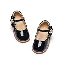 Flaryzone Toddler Girls Mary Jane School Uniform Oxfords Dress Shoes Flats