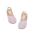 Flaryzone Toddler Girls Sandals Open Toe Flat Flower Girl Dress Shoes