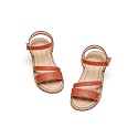 Flaryzone Toddler Girls Sandals Open Toe Flat Flower Girl Dress Shoes