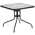 Flash Furniture 31.5 in Metal Square Table