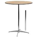 Flash Furniture 36 in Wood Round Cocktail Table