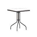 Flash Furniture Metal Square Table