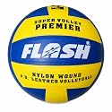 Flash Super Volly Premier Volleyball Standard Size for Men and Women Sports Volley Ball with Free Pin Strong Grip