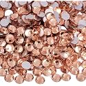 Flat Back Rhinestones for DIY Shoes Champagne SS50 144pcs