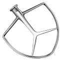 Flat Beater for KitchenAid 7QT Bowl-lift Stand Mixers, Stainless Steel Paddle Accessories for Kitchen aid, Dishwasher Safe