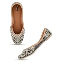 Flat FootwearMojariPunjabi JuttiBellies for Women - Embroidered
