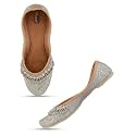 Flat FootwearMojariPunjabi JuttiBellies for Women - Embroidered