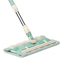 Flat Mop for Floor Cleaning - 360 Degree Rotating Wet Dry Mop | Telescopic Handle Quick Cleaning with 7 Pads for Commercial Home Daily Maintenance Kitchen Flat Large Open Areas