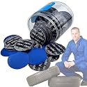 Flat Tire Repair Kit 200PCS 32MM，Car Tire Patch Kit Heavy Duty Bike Tire Patch Kit Tire Repair Tools Bike Patch Kit Bike Tire Repair Kit Motorcycle Tire Repair Kit For Car Truck Motorcycle Bike