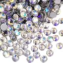 Flatback Rhinestones Crystals Beads for Crafts Moonlight SS50 144pcs