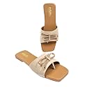flats for women stylish beige cream daily