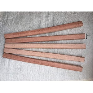 Flattish Dowel Sticks0.5 inch Height 0.75 inch
