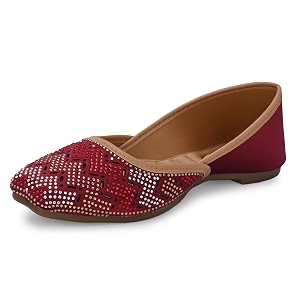 Flavia Womens Flv07 Ballet Flat Ethnic