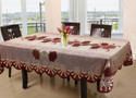 Flavio Interiors Polyester 6 Seater Floral Table