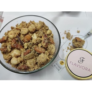 flavvora pure desi ghee punjabi dry fruit panjeeri sugar panjeeri_400gm 400gm