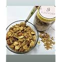 FLAVVORA Pure Desi Ghee Punjabi Dry Fruit Panjeeri | Healthy &amp; Nutritious Homemade Panjeeri made with White Sugar 400 gm Pack of 2 (Total 800 gm)