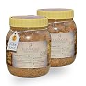 FLAVVORA Pure Desi Ghee Punjabi Dry Fruit Panjeeri | Healthy &amp; Nutritious Homemade Panjeeri made with Jaggery (gur) 400 gm Pack of 2 (Total 800 gm)