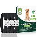 Flea and Tick Prevention for Dogs, 4-Pack Flea Collars, 32-Month Protection