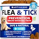 Flea and Tick Support for Dogs - 120 Chews - Dog Flea Chewables