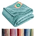 Fleece Blanket Cal King Size - Ultra-Soft Flannel Fleece Blanket - Turqoise