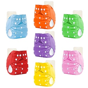 Flere Reusable Baby Cotton Cloth Diapers -