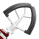 Flex Edge Beater for KitchenAid 4.5-5 Qt Tilt-Head Stand Mixers,Paddle Gray