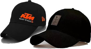flexcy embroidered self design solid sportsregular cap