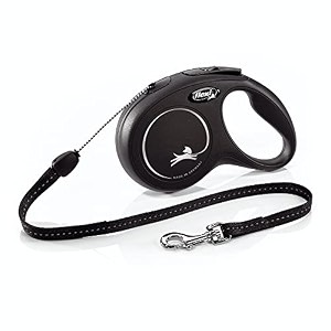 flexi cl10c8250s new classic cord retractable leash black small2639