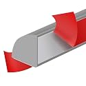 Flexible Quarter Round Molding Trim Peel and Stick