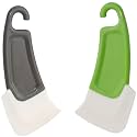 Flexible Silicone Cleaning Scrapers, Pots & Pans Scrapers, Dish Scraping Spatulas - Set of 2