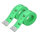 Flexible Tape Measure Pack of 2, Accurate Dual Scale Standard &amp; Metric Measurements Tape,Soft Measuring Tape for Body, Weight Loss Sewing Tailor Craft Ruler 150cm/60 inch