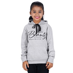 FLEXIMAA Boys Girls Hooded Neck Printed