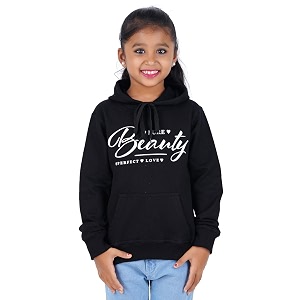 FLEXIMAA Boys Girls Hooded Neck Printed