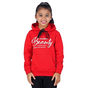 FLEXIMAA Boys Girls Hooded Neck Printed