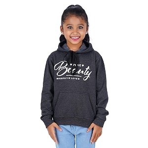 FLEXIMAA Boys Girls Hooded Neck Printed