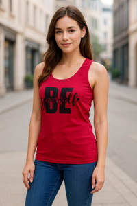 Fleximaa Casual Printed Women Orange Top